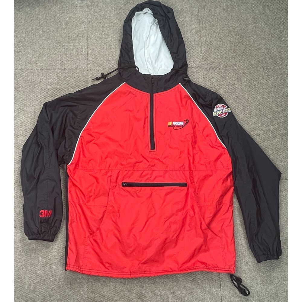 Port and Company Vtg Licensed Nascar Coco Cola Thirst for Racing Jacket‎ 2003  L